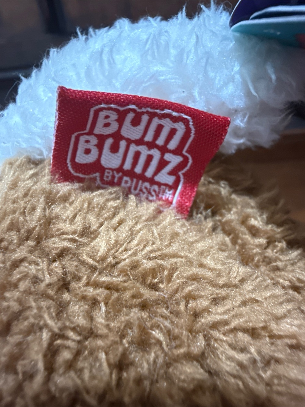 Bum Bumz “Clint” Birthday Cake 7.5” Plush Partybumz NWT - Picture 9 of 14
